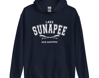 Lake Sunapee Hoodie: Mysig tröja från New Hampshire