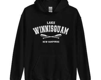 Lake Winnisquam Hoodie: New Hampshire Sweatshirt