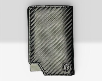 Slim Leather RFID Blocking Wallet Father's Day Gift Front Pocket Dad, Husband, Grandpa EDC