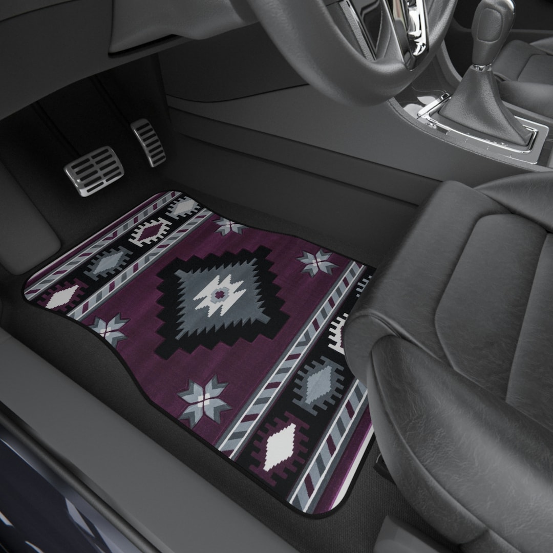 Navajo Designer Vehicle Floor Mats (set of 4) / Cowgirl Truck Mats ...