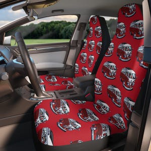 Fundas de asiento de coche VW Bus retro, accesorios para coches clásicos, decoración bohemia, regalo para amantes de los viajes por carretera, decoración automotriz moderna