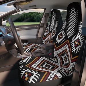 Aztec Vehicle Bucket Seat Covers Navajo Auto Truck Parts Southwestern Decor Western Accessories