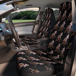 Pokrowce na siedzenia Barrel Racer Western Bucket Seat Slips Rodeo Truck Seat Slips