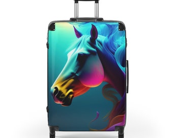 Horse Suitcase Travel Decor Accessories Tote Carry On All Backpack Art Luggage Weekender Bag Purse