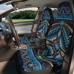 Western Bucket Seat Covers/Auto Accessories/Navajo Seat Covers/Auto Decor/Seat Protectors/Southwestern Seat Covers