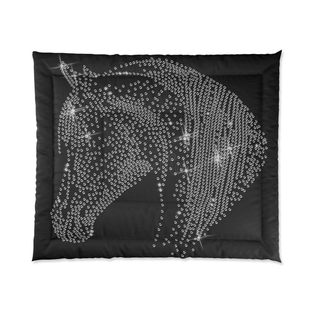 Horse Cowgirl Western Comforter Bedding Blanket Bedspread Quilt