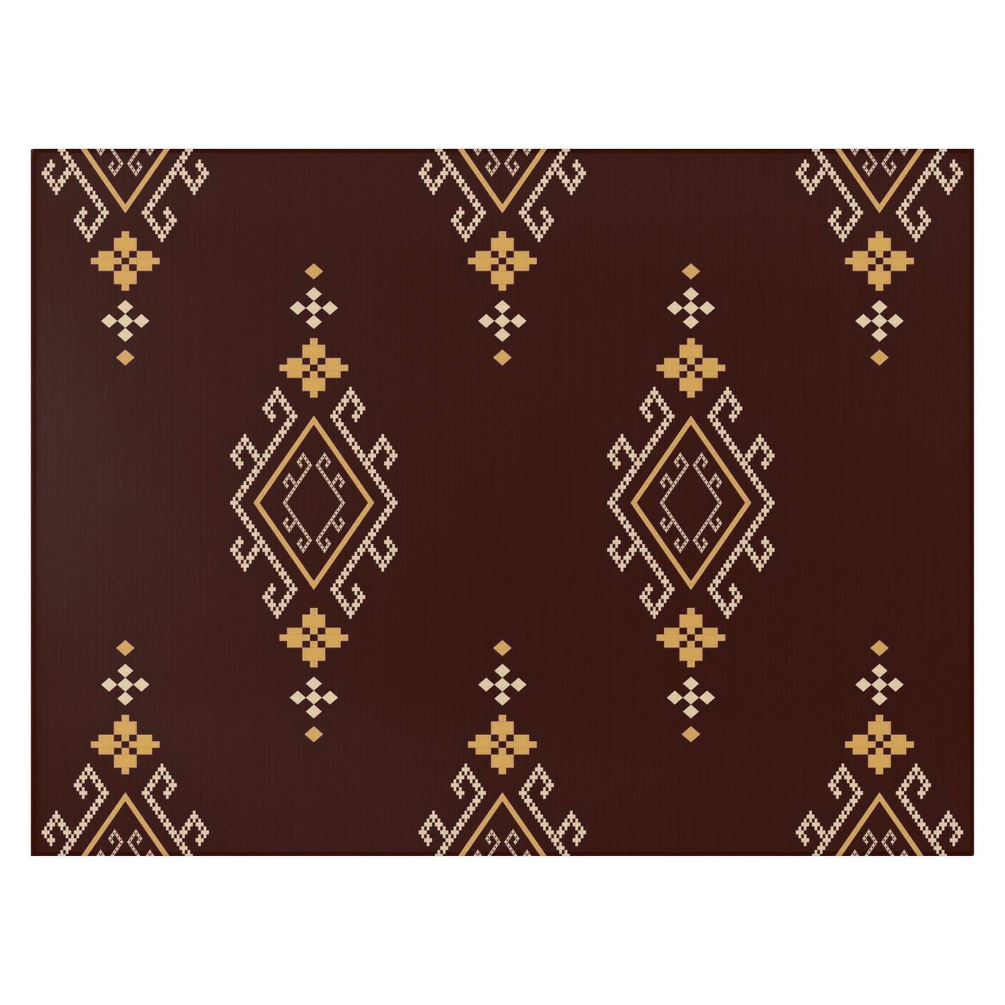 Classy & Elegant Dark Red and Gold Rug/ Home Decor, Accessories, Linens ...