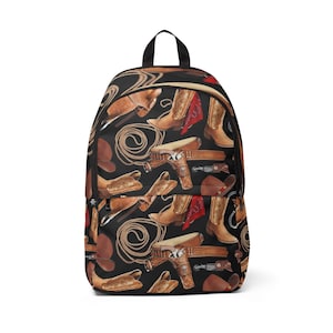 Western Backpack, Cowboy Cowgirl Gifts, Rodeo Accessories