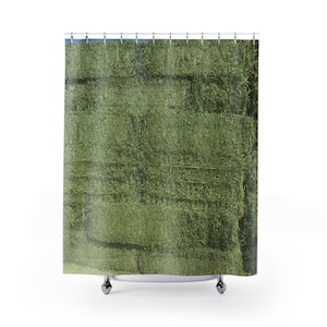 Alfalfa Hay Shower Curtain Cowgirl Cowboy Bathroom Accessories Decor Linens Liner Drape