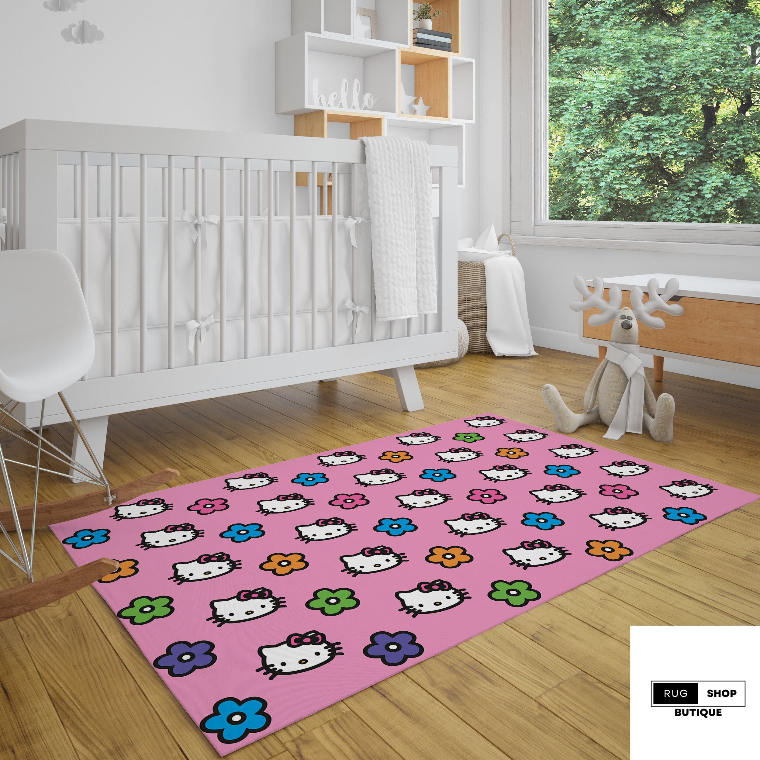 Discover Kitten Cat Design Rug, Animation Rug, Popular Rug, Modern Rug, Custom Rug, Adult Rug, Fantastic Rug