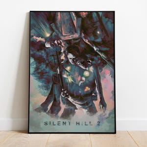 Silent Hill Poster Druck | Gaming Poster | Zimmer Dekor | Wanddekoration | Spiele Dekor | Spiele Geschenke | Videospiel Poster | Videospiel Print