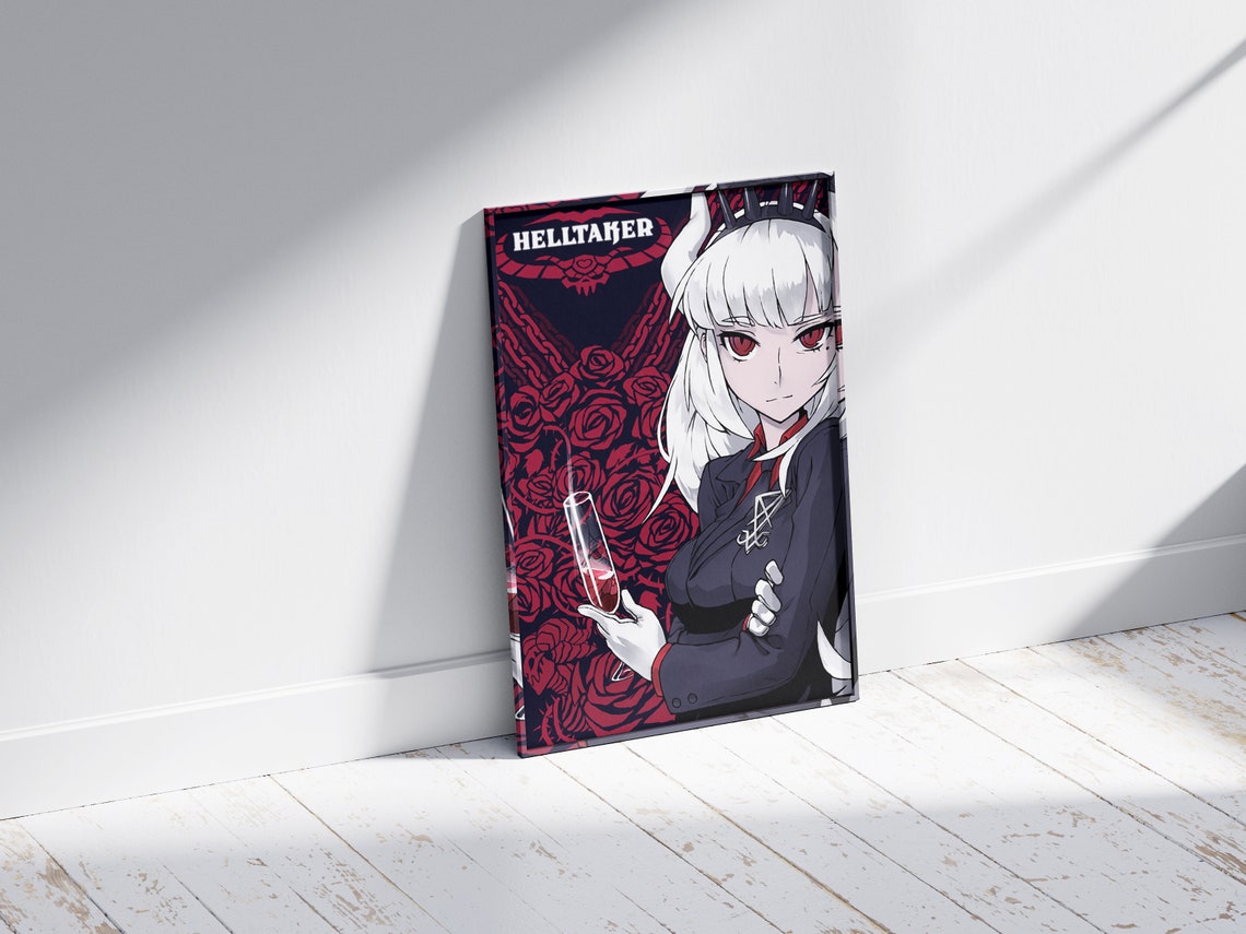 Helltaker Signs Helltaker Poster Print | Gaming Poster | Room Decor | Wall Decor ...