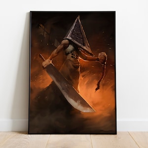 Silent Hill Poster | Gaming Poster | Zimmer Dekor | Wanddekoration | Gaming Dekor | Spiele Geschenke | Videospiel Poster | Videospiel Print