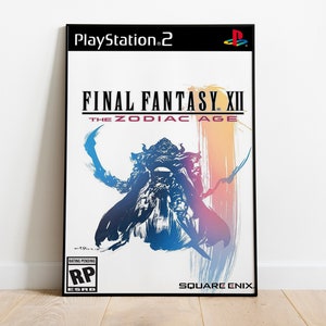 Poster Final Fantasy XL | Poster de jeu vidéo | Décoration de la chambre | Décoration murale | Décoration de jeu | Cadeaux de jeu | Affiche de jeu vidéo | Impression de jeu vidéo