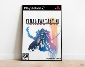 ファイナルファンタジー VIII ポスター、ビデオゲーム ポスター - Etsy