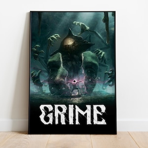 Grime Poster Print | Gaming Poster | Room Decor | Wall Decor | Gaming Decor | Gaming Gifts | Video Game Poster | Video Game Print