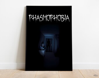 Phasmophobia Poster Print | Gaming Poster | Room Decor | Wall Decor | Gaming Decor | Gaming Gifts | Video Game Poster | Video Game Print