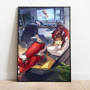 Omega Strikers Poster Print | Gaming Poster | Room Decor | Wall Decor | Gaming Decor | Gaming Gifts | Video Game Poster | Video Game Print