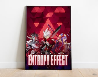 Entropie Effekt Poster Druck | Gaming Poster | Zimmer Dekor | Wanddekoration | Gaming Dekor | Spiele Geschenke | Videospiel Poster | Videospiel Print