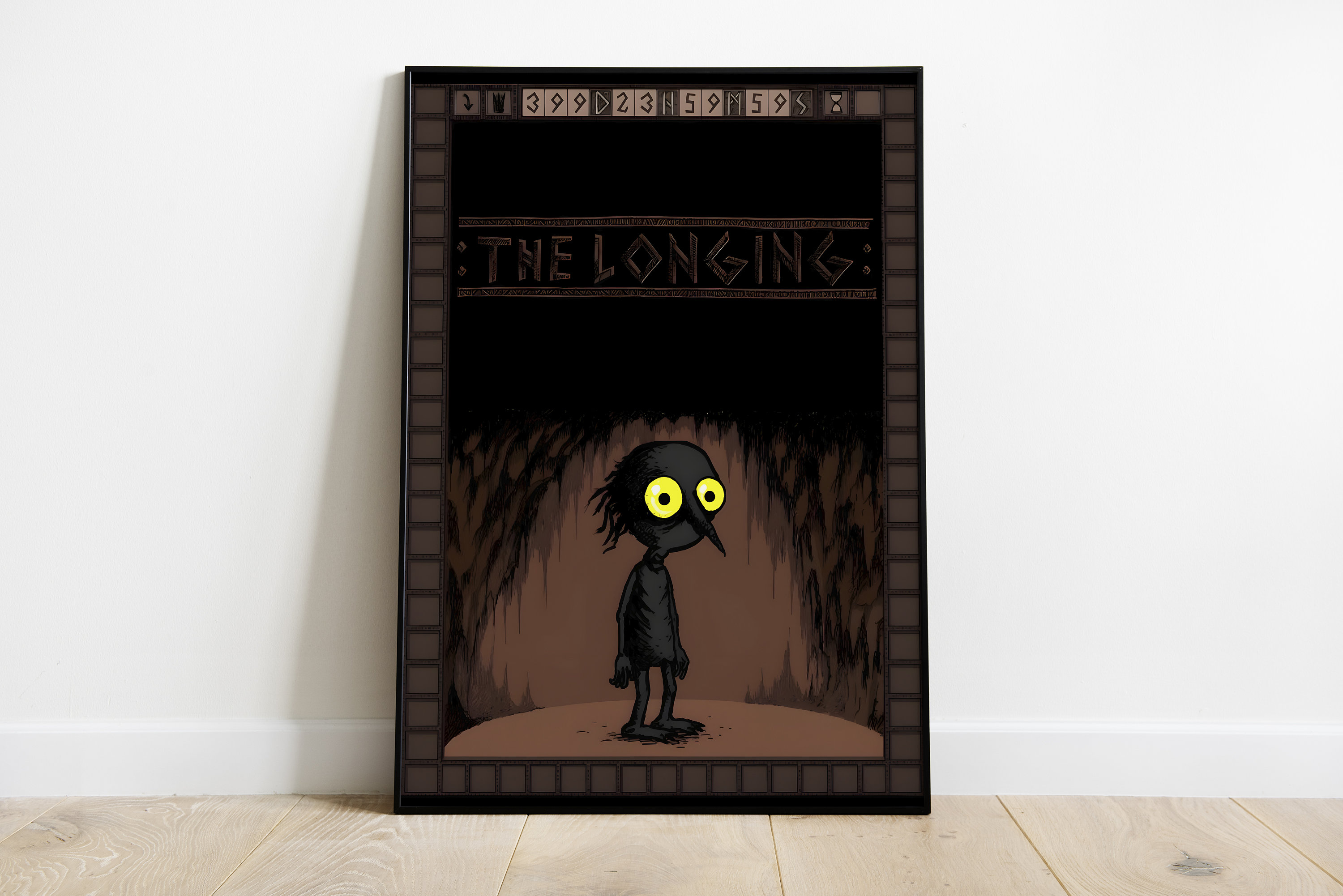The Longing Poster Print | Gaming Poster | Room Decor | Wall Decor | Gaming Decor | Gaming Gifts | Video Game Poster | Video Game Print