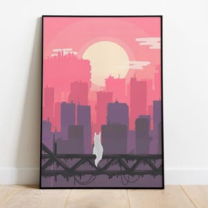 Rain World Poster Print | Gaming Poster | Room Decor | Wall Decor | Gaming Decor | Gaming Gifts | Video Game Poster | Video Game Print