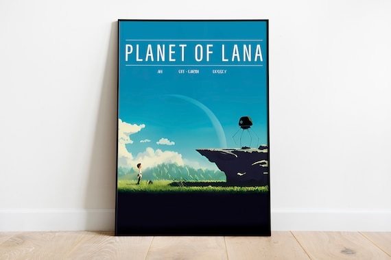 Planet of Lana Poster Print | Gaming Poster | Room Decor | Wall