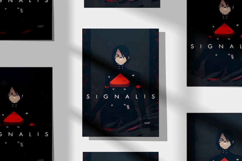 Triangle Signalis Signalis Poster Print | Gaming Poster | Room Decor | Wall Decor ...