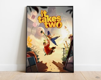 Collaboration Poster // Cody & May Shirt It Takes Two Game 