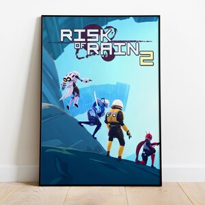 Risk of Rain 2 Poster Print | Gaming Poster | Room Decor | Wall Decor | Gaming Decor | Gaming Gifts | Video Game Poster | Video Game Print