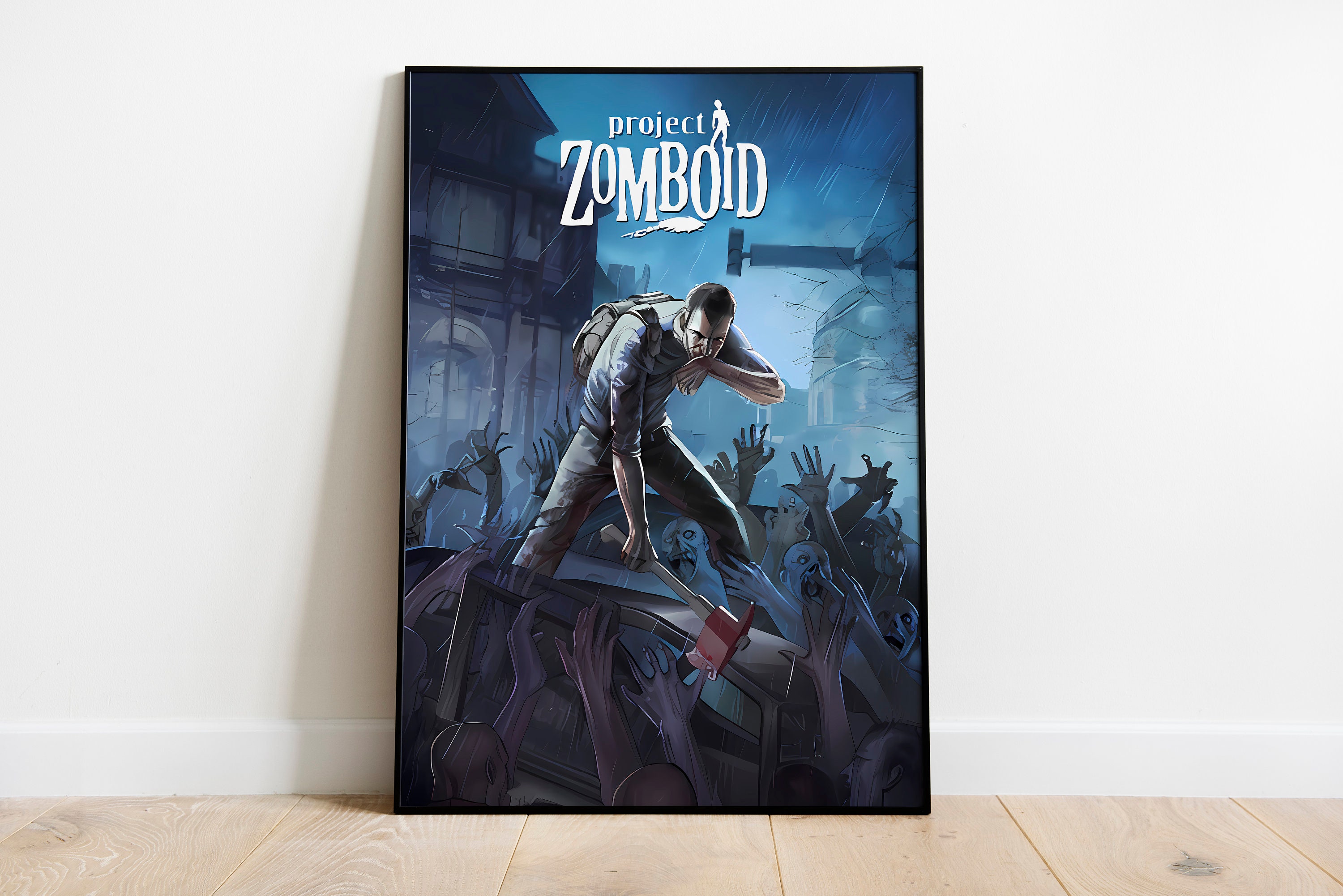 Project Zomboid Poster Print | Gaming Poster | Room Decor | Wall Decor | Gaming Decor | Gaming Gifts | Video Game Poster | Video Game Print