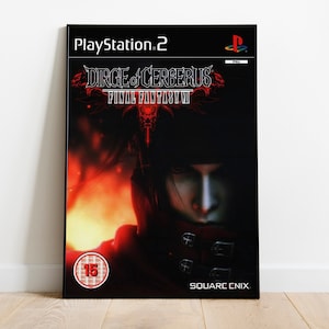 Final Fantasy Vll Poster Print | Gaming Poster | Room Decor | Wall Decor | Gaming Decor | Gaming Gifts | Video Game Poster |Video Game Print