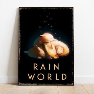 Rain World Poster Print | Gaming Poster | Room Decor | Wall Decor | Gaming Decor | Gaming Gifts | Video Game Poster | Video Game Print