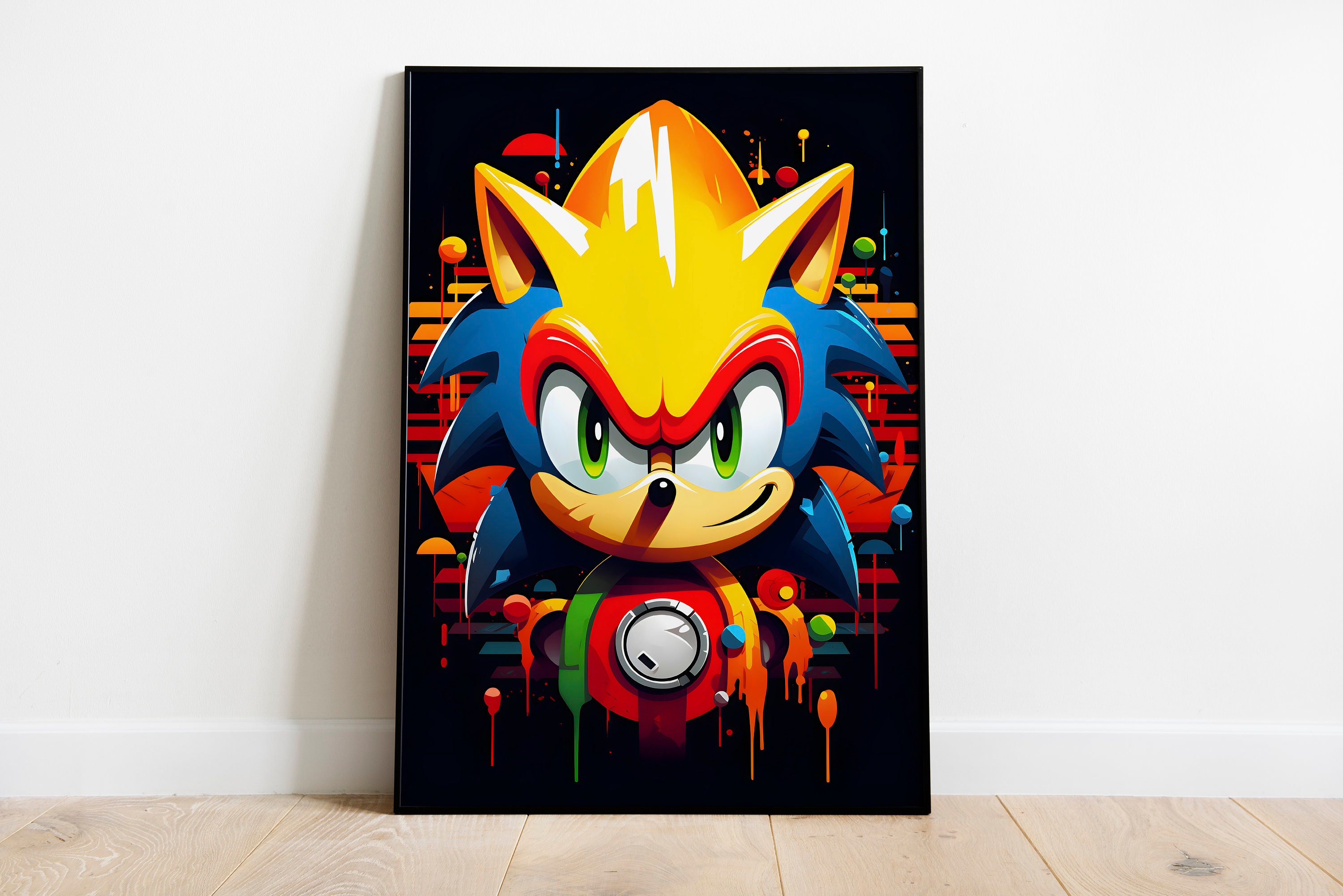 SONIC MANIA - VIDEO GAME POSTER - 24x36 - 161068