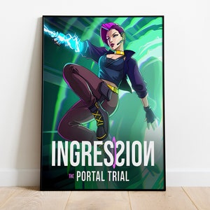 Ingression Poster Print | Gaming Poster | Room Decor | Wall Decor | Gaming Decor | Gaming Gifts | Video Game Poster | Video Game Print
