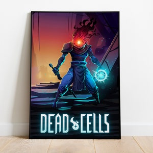 Dead Cells Poster Print | Gaming Poster | Room Decor | Wall Decor | Gaming Decor | Gaming Gifts | Video Game Poster | Video Game Print