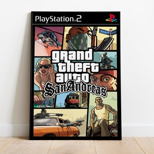 GTA San Andreas Poster GTA San Andreas Wallpapers Custom Game Map