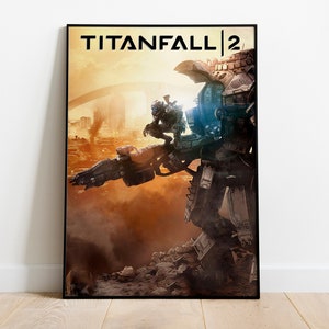 Titanfall 2 Poster Print | Gaming Poster | Room Decor | Wall Decor | Gaming Decor | Gaming Gifts | Video Game Poster | Video Game Print