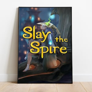 Slay the Spire Poster Print | Gaming Poster | Room Decor | Wall Decor | Gaming Decor | Gaming Gifts | Video Game Poster | Video Game Print