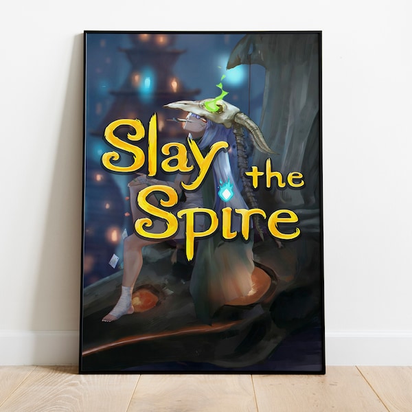 Slay the Spire Poster Print | Gaming Poster | Room Decor | Wall Decor | Gaming Decor | Gaming Gifts | Video Game Poster | Video Game Print