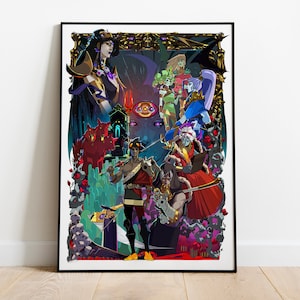 Hades Poster Print | Gaming Poster | Room Decor | Wall Decor | Gaming Decor | Gaming Gifts | Video Game Poster | Video Game Print