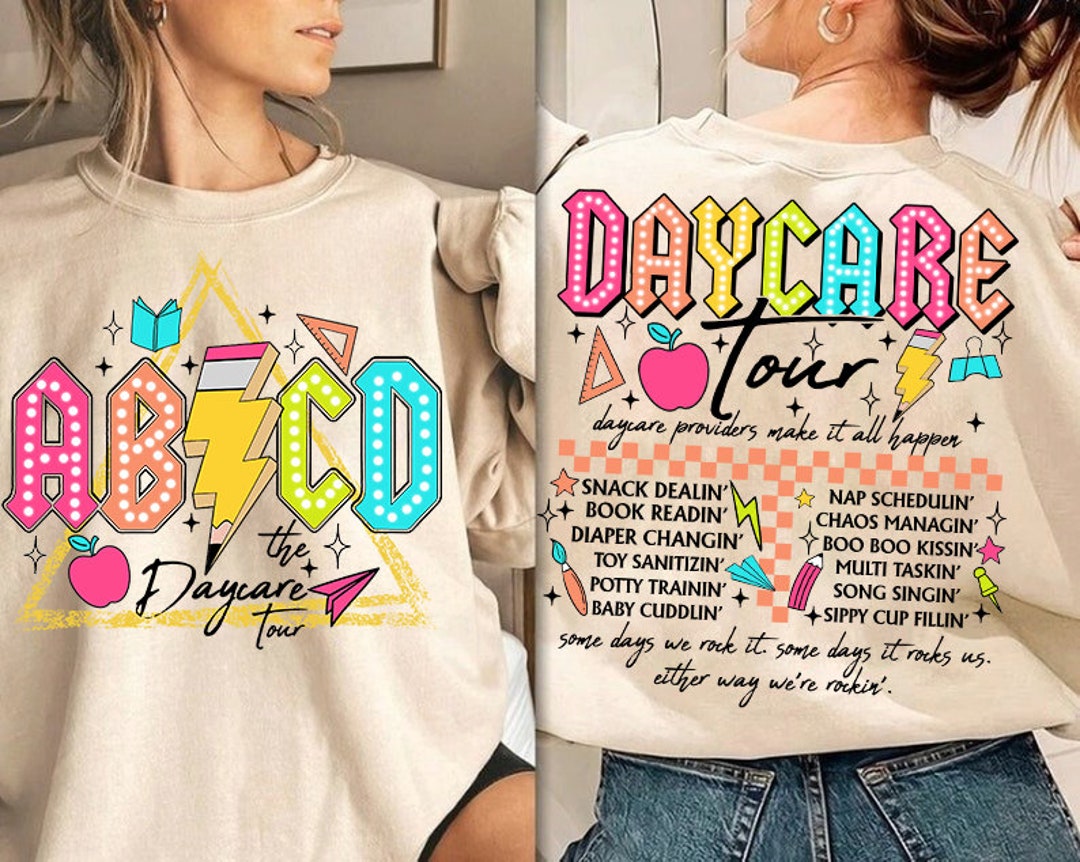 Retro Daycare PNG, Daycare Tour PNG, Daycare Staff Crew, Childcare
