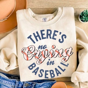 There's No Crying In Baseball PNG, Baseball Mama PNG, Sublimation Design, Digital Download Png, Retro Sports PNG, Baseball Mom Png, Game Day