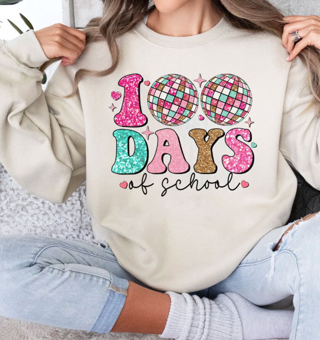 100 Days of School PNG, 100 Day Shirt Png, 100th Day of School ...