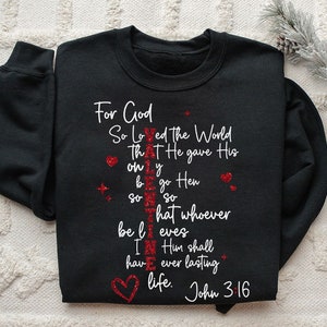 For God so Loved PNG, Valentine Day PNG Digital Download, Valentine ...