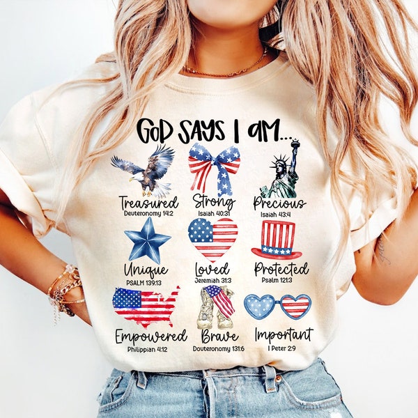 Coquette God Says I Am 4th of July png, 4th of july png, Christian 4th of july png, America png, Blessed png, Independence Day, Png files