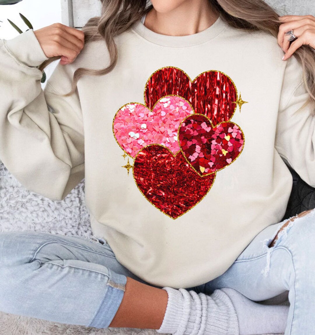 Glitter Love Png Valentine's Day Png Sublimation Design, Sparkly ...