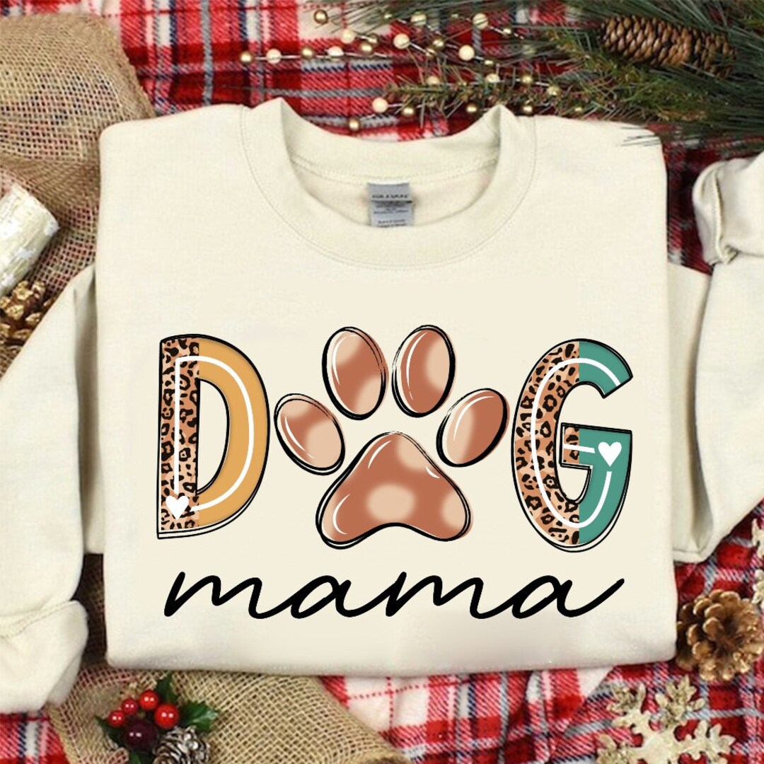Dog Mama Leopard Png, Dog Mom Leopard Png, Dog Mom Shirt Png, Dog Lover ...