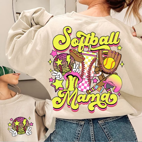 Softball Mama Png, Boujee Softball PNG, Sublimation Design, Digital Download Png, Sports PNG, Glitter Softball PNG, Softball Mom Png