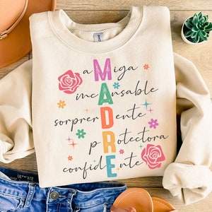Spanish Mothers Day png, Retro Madre PNG sublimation, Mama png design download, Mother's Day png, Mama sublimation png, Retro Mama Png