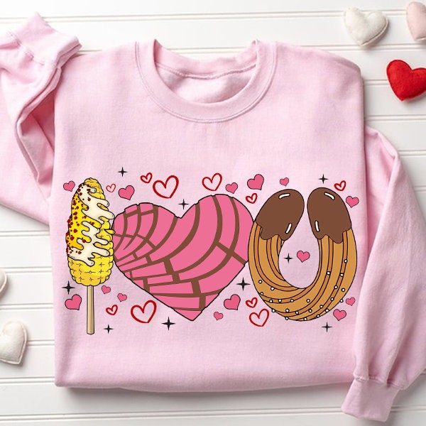 Conchas I Love You Valentine Png, Valentines Png, Concha Valentine, Pastel Valentines Day, Valentines Sublimation, Conchas Png Valentines